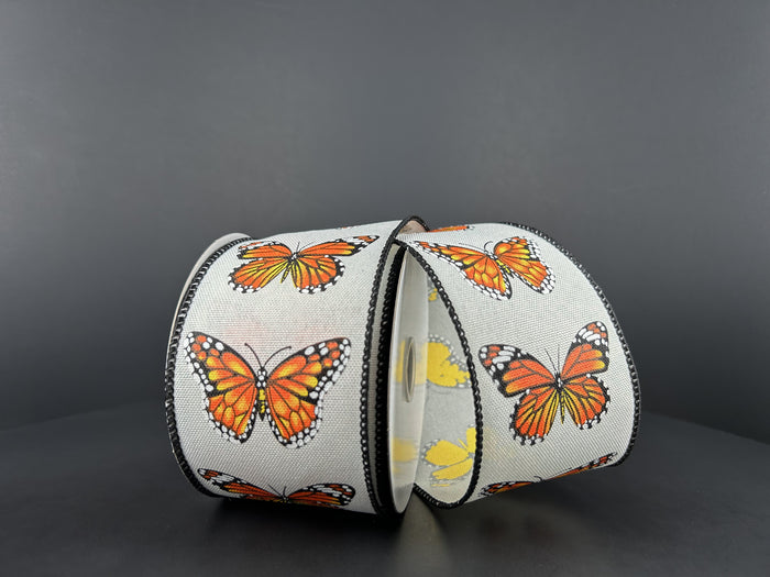 2.5" Butterfly Kisses Ribbon Bolt