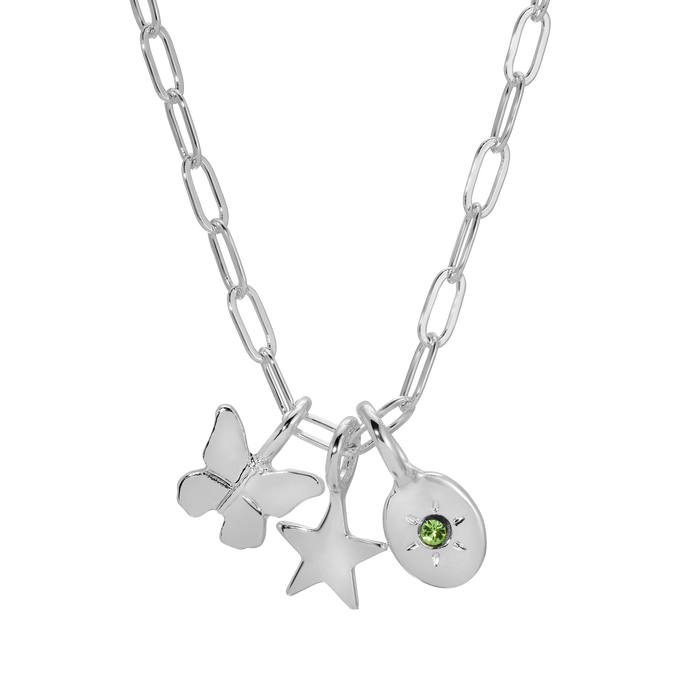 Silver Butterfly Charm
