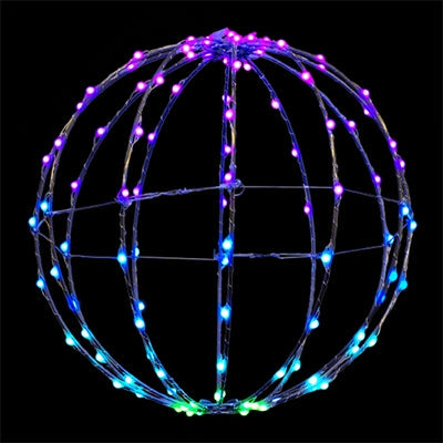 12" Foldable Lighted Sphere
