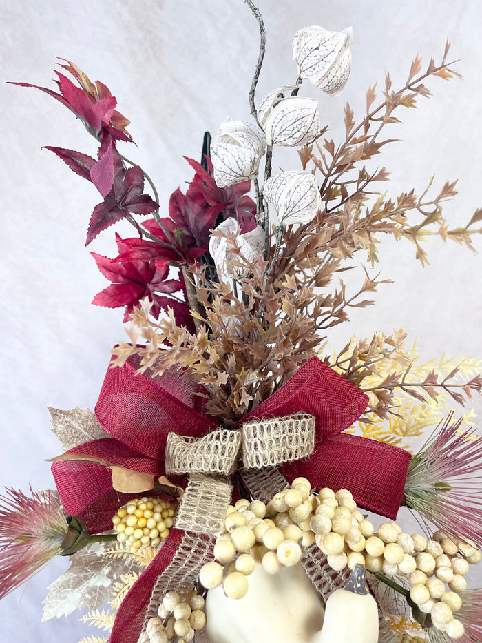 28" Warm Fall Wishes Swag