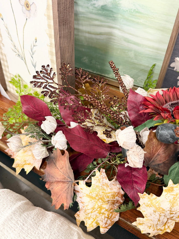 35" Autumn Delight Swag