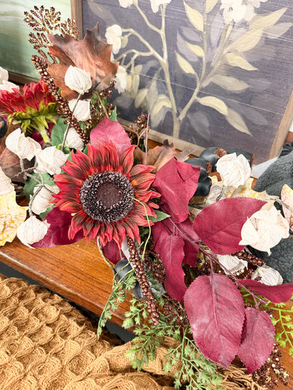 35" Autumn Delight Swag