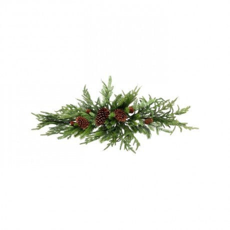 42" Real Touch Norfolk Spruce Swag