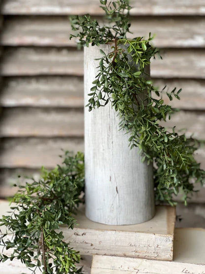6' New England Boxwood Garland