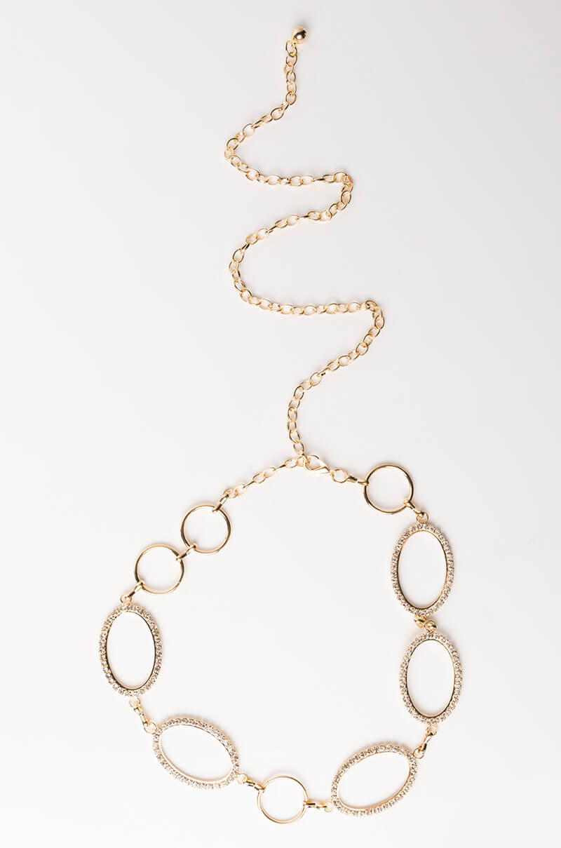 9 RINGS CHAIN BELT