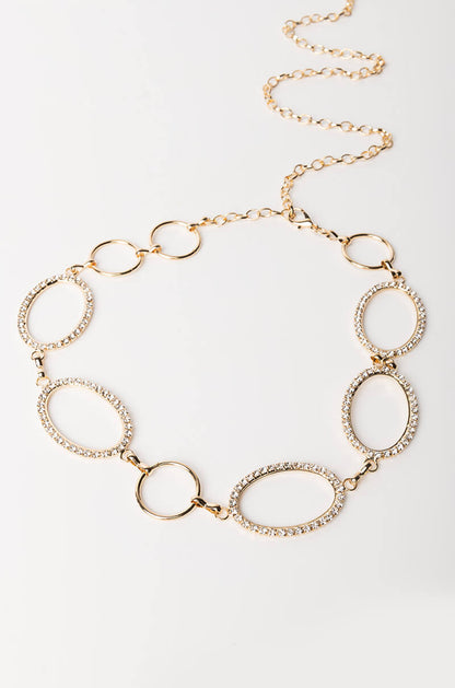 9 RINGS CHAIN BELT