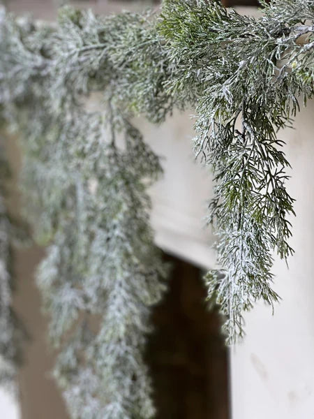 90" Fairisle Cedar Draping Garland