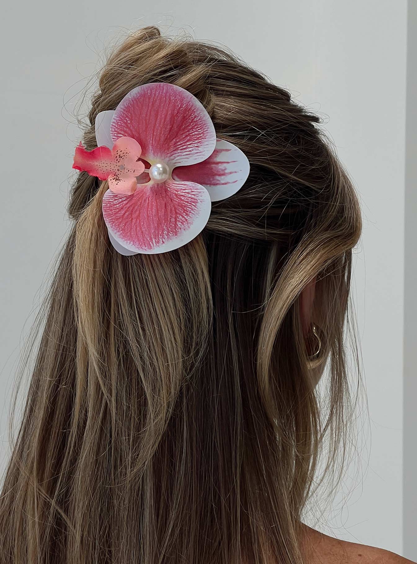 Azurah Flower Hair Clip Multi
