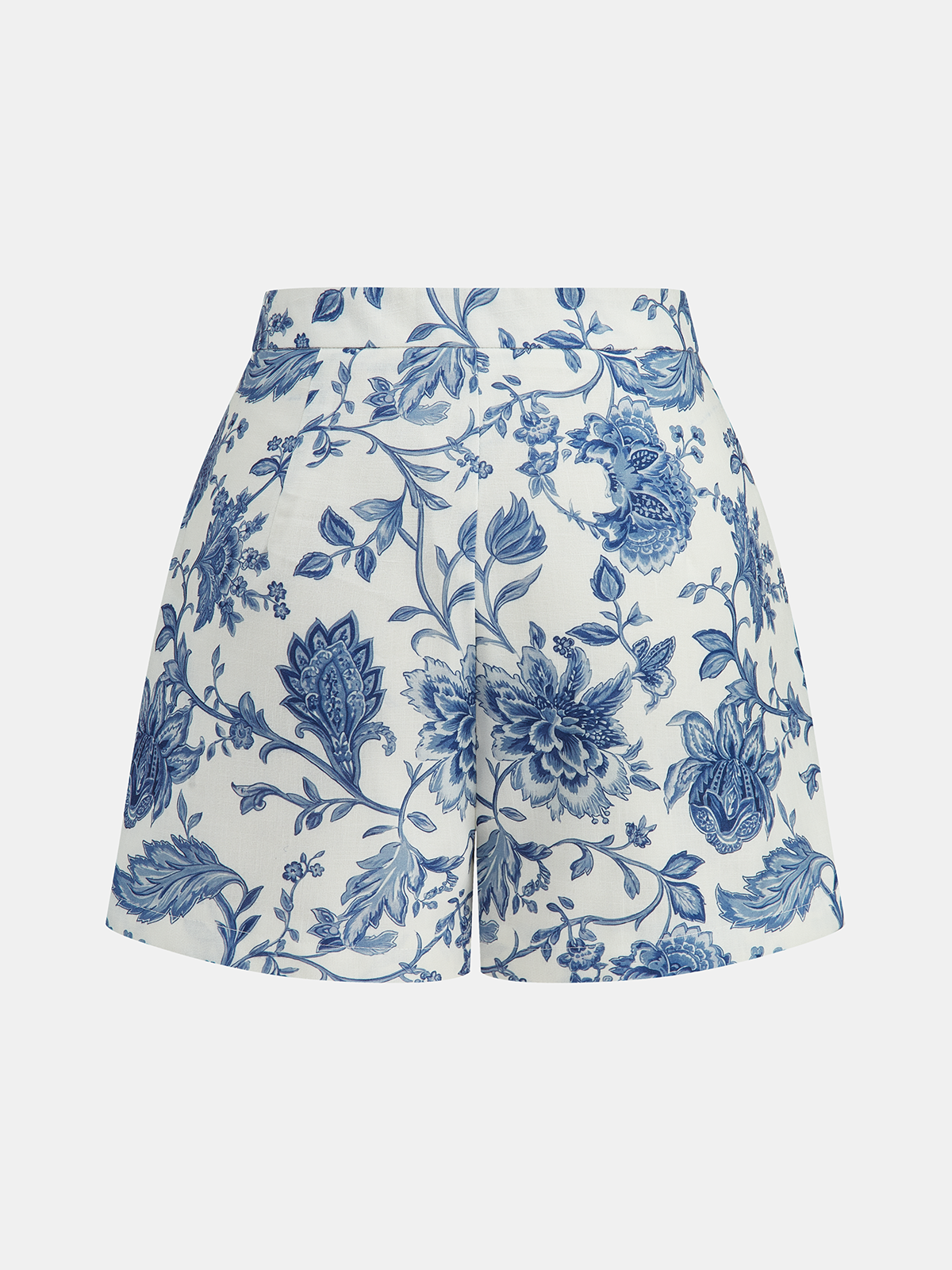 Floral Print Cropped Cami Top & Shorts Set