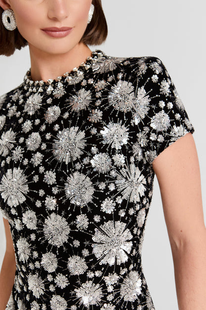 Evie Silver Dress