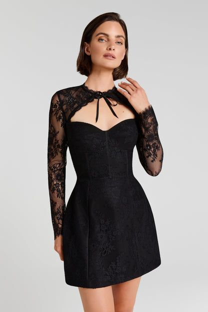 Macie Black Dress