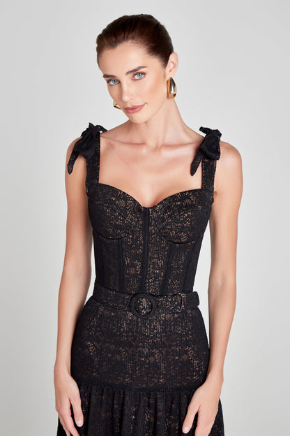 Miranda Black Dress