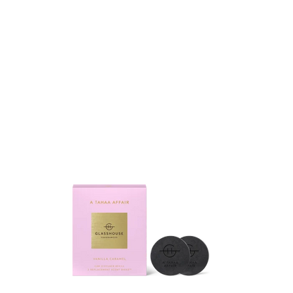 Glasshouse A Tahaa Affair car diffuser refill vanilla caramel pineapple home fragrance gift from Magnolias Home Decor