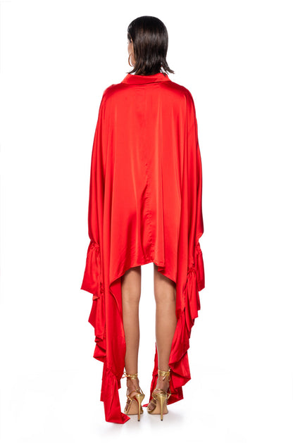 ALICIA BUTTON DOWN SHIRT DRESS