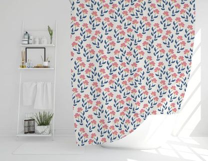 Boho Shower Curtain Floral, Bathroom Decor & Accessories | Pippa + June