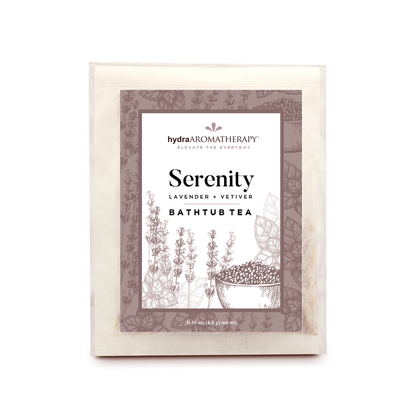 Hydra serenity bathtub tea herbal bath soak for self-care gift from Magnolias Home Decor