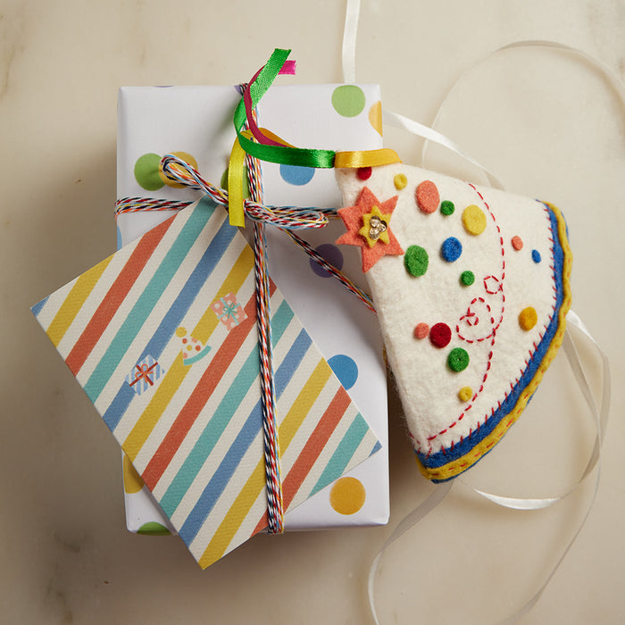 Birthday Party Animals Wrapping Paper Sheets - Set of 3