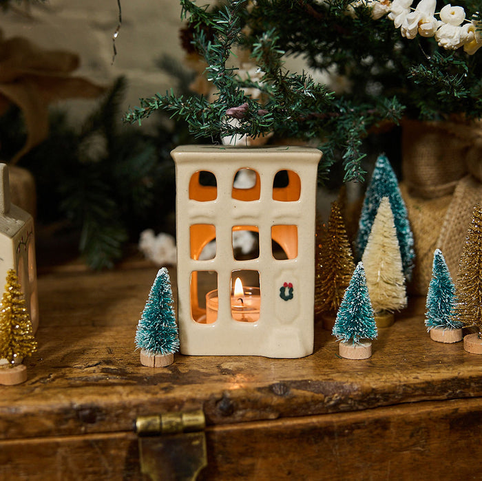 Brownstone Ceramic Tealight Holder
