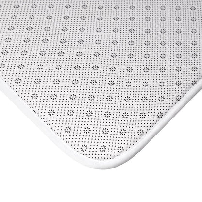 Kids Bath Mat Neutral Bumble Bees, Bathroom Decor, Kids Modern Decor | Pippa + June