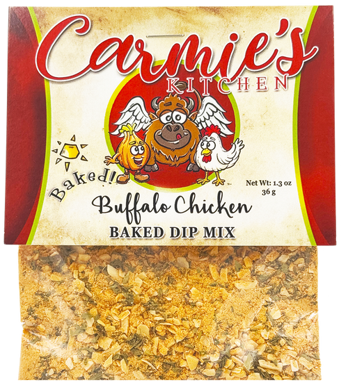 Carmie's Kitchen - Buffalo Chicken Dip & Cheeseball Mix
