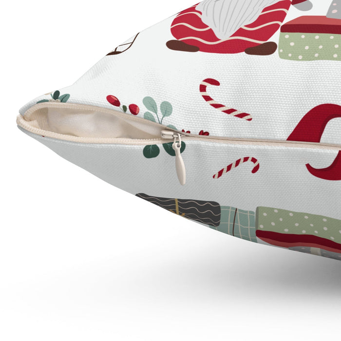 Christmas Throw Pillows Gnome, Holiday Decorative Pillows, Farmhouse Christmas Throw Pillows, Sofa Pillows, Bed Pillows, Seasonal Cushions, Pillow Covers, Made in the USA | Pippa + June