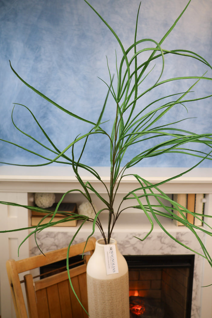 Silk green conway grass spray for transitional everyday home decor from Magnolias Home Decor