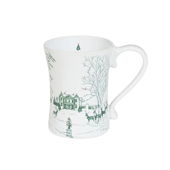 Country Estate Winter Frolic Evergreen Dinnerware