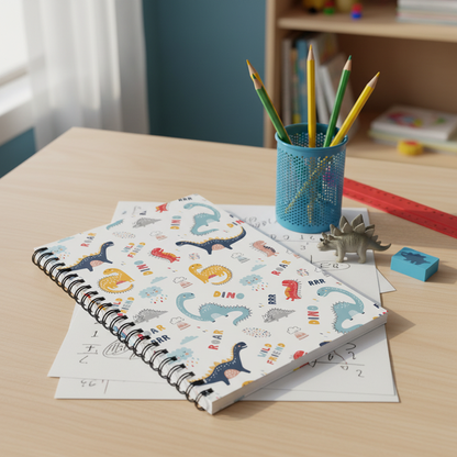 Boys Notebook Lined Journal Dinosaurs, Boys Journal, Boys  Stationary, Boys  School Supplies, Boys Diary, Boys Home School Workbooks, Made in USA | Pippa + June