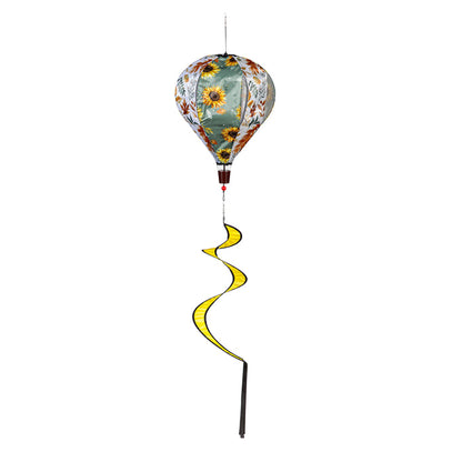 Metal gather and be grateful balloon spinner outdoor safe for farmhouse traditional fall home decor from Magnolias Home Decor