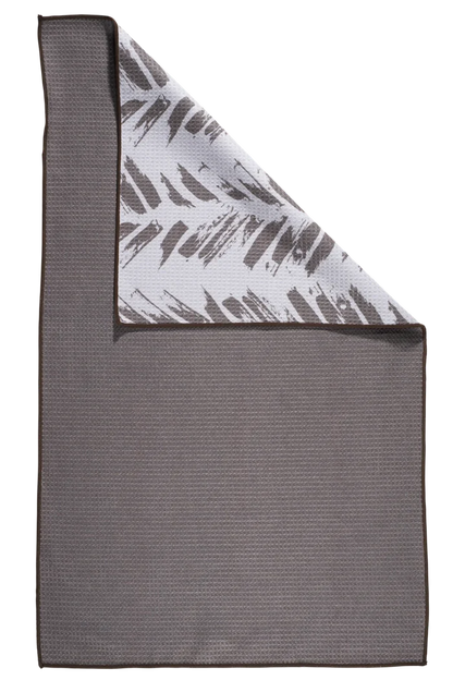 Graphite Taupe Reversible Towel