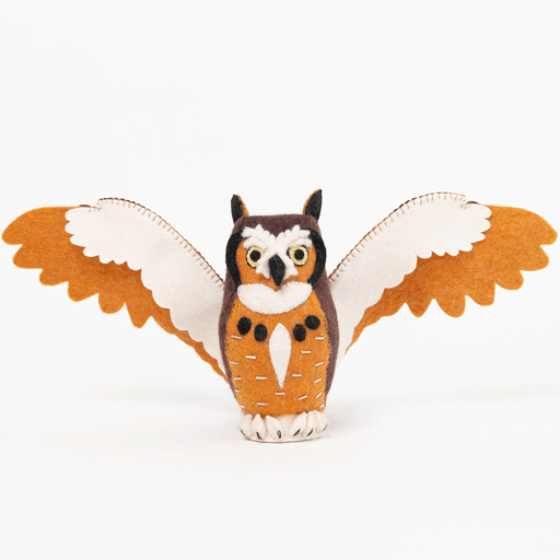 Great Horned Owl Tree Topper