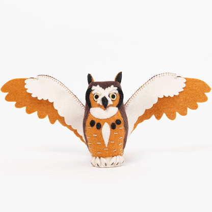 Great Horned Owl Tree Topper