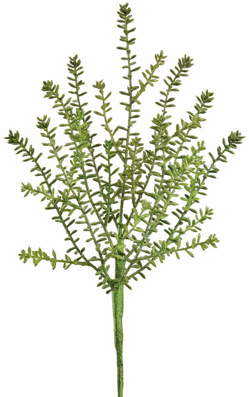 Silk green journey sedum spray for farmhouse transitional everyday home decor from Magnolias Home Decor