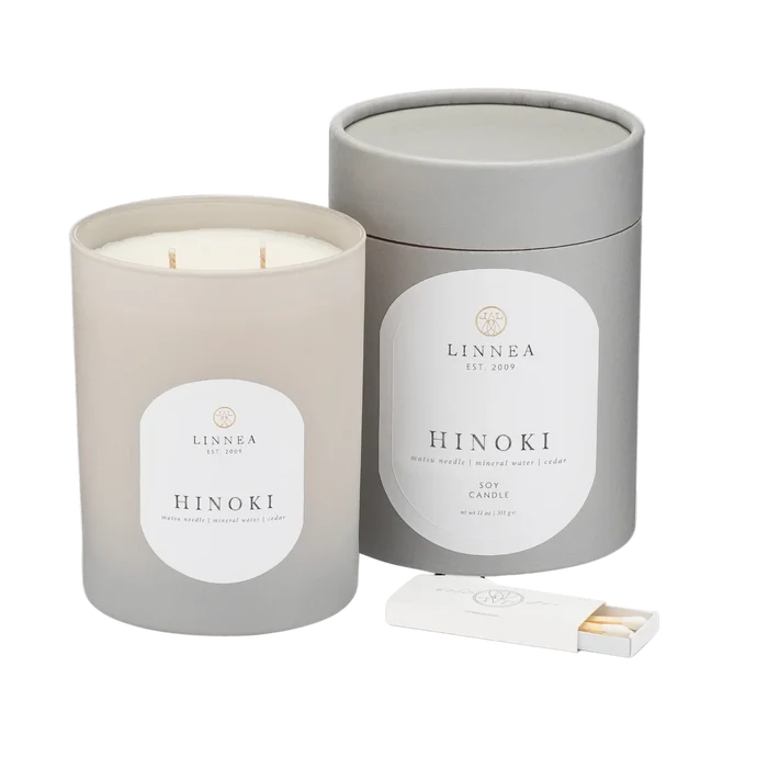 Hinoki Large 2-Wick Candle