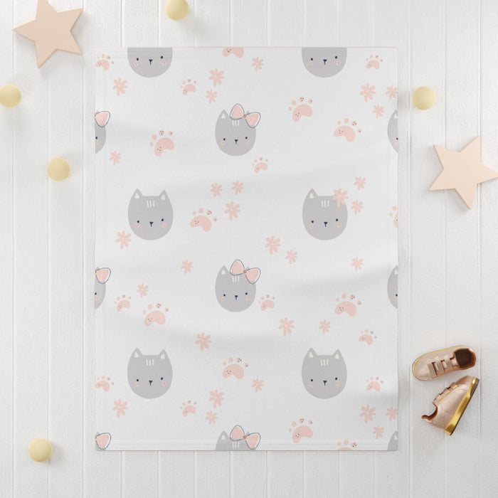 Girls Blanket Kitty Cat, Baby Girl Toddler Binkie | Pippa + June