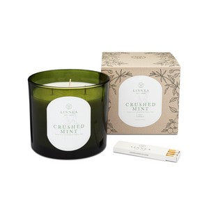 Linnea Crushed Mint Grand 3-Wick Candle (26 oz)