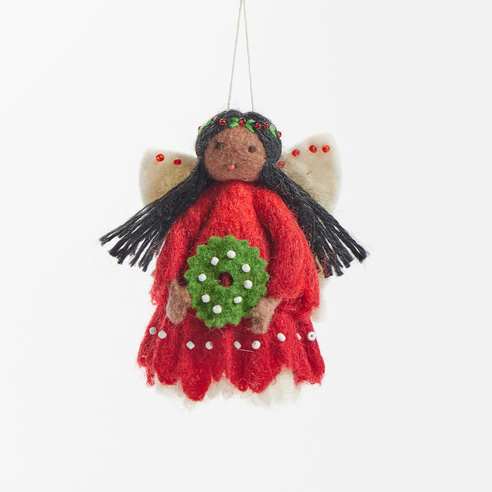 Little Christmas Spirit Ornament - Brown