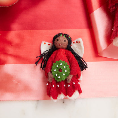Little Christmas Spirit Ornament - Brown