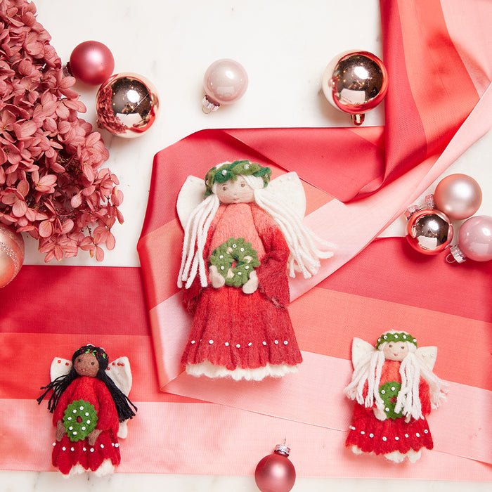 Little Christmas Spirit Ornament - Brown