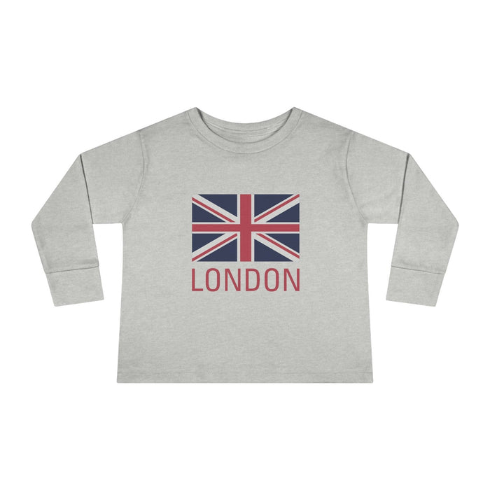 Kids Long Sleeve Cotton Tee Union Jack London UK, Toddler Tops, Kids Tees, Kids Tops, Kids Clothing, Made in the USA