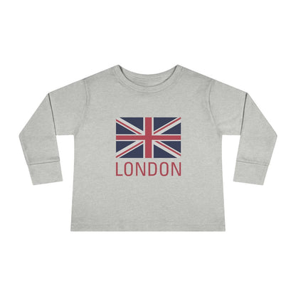 Kids Long Sleeve Cotton Tee Union Jack London UK, Toddler Tops, Kids Tees, Kids Tops, Kids Clothing, Made in the USA