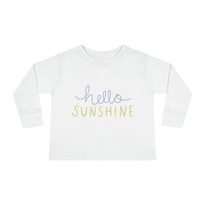 Kids Long Sleeve Cotton Tee Sunshine, Toddler Tops, Kids Tees, Kids Tops, Kids Clothing, Made in the USA