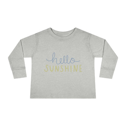 Kids Long Sleeve Cotton Tee Sunshine, Toddler Tops, Kids Tees, Kids Tops, Kids Clothing, Made in the USA