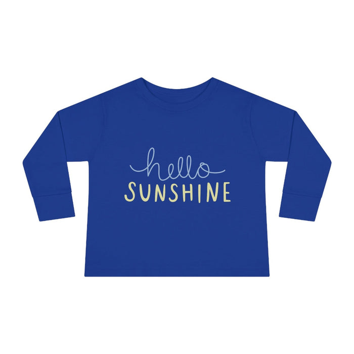 Kids Long Sleeve Cotton Tee Sunshine, Toddler Tops, Kids Tees, Kids Tops, Kids Clothing, Made in the USA