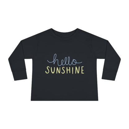 Kids Long Sleeve Cotton Tee Sunshine, Toddler Tops, Kids Tees, Kids Tops, Kids Clothing, Made in the USA