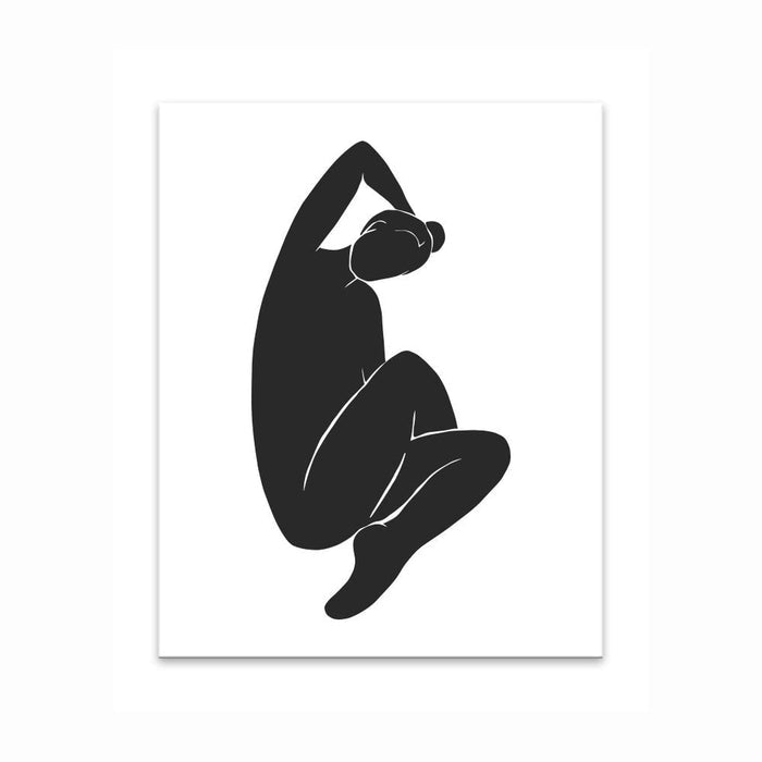 Matisse Abstract Canvas Art Woman, Modern Art Ships US Canada, Abstract Wall Decor Canada