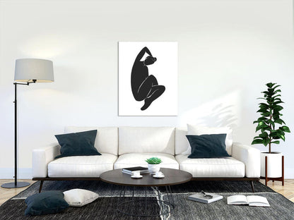 Matisse Abstract Canvas Art Woman, Modern Art Ships US Canada, Abstract Wall Decor Canada
