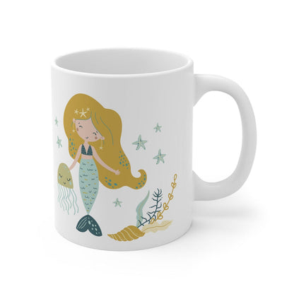 Girls Mug Mermaid Ocean, Girls Drinkware Tabletop | Pippa + June