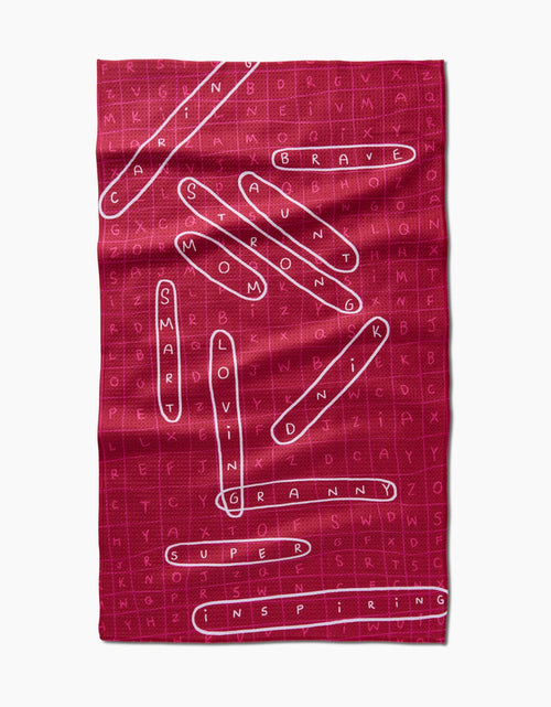 Mom Search Tea Towel