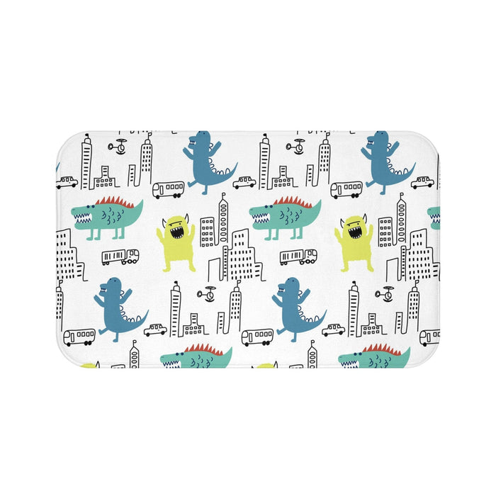 Boys Bath Mat Monsters, Boys Bathroom Decor & Accessories | Pippa + June